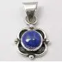 SilverStarJewel 925 Sterling Silver 7 x 7 mm Lapis Lazuli Pendant 2.3 cm Handmade Gift SilverStarJewel 925 Sterling Silver 7 x 7 mm Lapis Lazuli Pendant 2.3 cm Handmade Gift