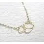 Agvana 14K Solid Real Yellow Gold Two Interlocking Infinity Eternity Double Circles Necklace Mother Daughter Friendship Love Necklace Fine Jewelry Anniversary Birthday Gifts for Women Girls Mom Her Agvana 14K Solid Real Yellow Gold Two Interlocking Infinity Eternity Double Circles Necklace Mother Daughter Friendship Love Necklace Fine Jewelry Anniversary Birthday Gifts for Women Girls Mom Her