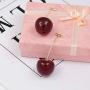 JoJo Bizarre Adventure Cherry Earrings - Kakyoin Drop Earrings - Best Gifts For Women and Girls