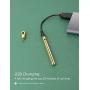Long Gold Plated Initial Necklaces for Women Sexy Personalized Bar Necklaces, Rechargeable 2-in-1 Necklace Jewelry