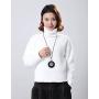 COOSTUFF ANNA Womens Pendant Necklace Wood Handmade Jewelry Long Rope Sweater Necklace for Woman