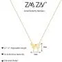 ZMZY Dainty Butterfly Necklace for Women Simple Tiny Charm Pendant Necklaces Personalized 14k Gold Filled Necklace Jewelry ZMZY Dainty Butterfly Necklace for Women Simple Tiny Charm Pendant Necklaces Personalized 14k Gold Filled Necklace Jewelry