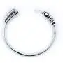 HAN CHOLO Arrow Bangle Bracelet Silver Adjustable One Size HAN CHOLO Arrow Bangle Bracelet Silver Adjustable One Size