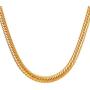 MMTTAO 18K Gold Plated Mens Cuban Curb/Figaro/Snake Chain Link Necklace for Pendant Men Women 5MM/6MM Wide Hip Hop Hiphop Mens Fashion Jewelry Gifts with 18K Stamp, 18Inches-32Inches