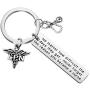 FUSTMW Nurse Gift Nurse Keychain RN Charm Nursing Graduation Gift Medical Jewelry Nurse Inspirational Gifts