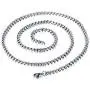 Jonline24h Stainless Steel Halloween Jason Mask Mens Necklace Pendant - Silver Black, 18''-26'' Chain Jonline24h Stainless Steel Halloween Jason Mask Mens Necklace Pendant - Silver Black, 18''-26'' Chain