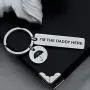 G-Ahora The Number Five Umbrella Academy Inspired Keychian Im The Daddy Here Umbrella Academy Fans Gifts(Daddy Here KR) G-Ahora The Number Five Umbrella Academy Inspired Keychian Im The Daddy Here Umbrella Academy Fans Gifts(Daddy Here KR)