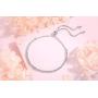 LE YI Silver Bracelets for Women Cubic Zirconia Classic Tennis Bracelet Adjustable Jewelry Gift for Best Friend Bracelets