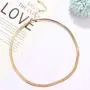 Gold Choker Necklace for Women Paperclip Chain Necklace Gold Beaded Necklace Set for Unisex