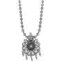 Efulgenz Boho Vintage Antique Ethnic Gypsy Tribal Indian Silver Oxidized Pendant Chain Statement Necklace Jewelry Efulgenz Boho Vintage Antique Ethnic Gypsy Tribal Indian Silver Oxidized Pendant Chain Statement Necklace Jewelry