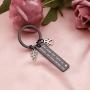 CENWA Veterinarian Gift Vet Tech Appreciation Gift Medical Veterinarian Caduceus KeychainI God Made Vet Techs So Animals Can Have Heroes Too Veterinary Medicine Graduation Gift