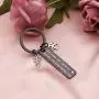 CENWA Veterinarian Gift Vet Tech Appreciation Gift Medical Veterinarian Caduceus KeychainI God Made Vet Techs So Animals Can Have Heroes Too Veterinary Medicine Graduation Gift