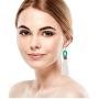 Leverback Dangle Seed Beaded Weave Earrings Bohemian Handmade Long Threads Tassel Boho Women Girls Fringe