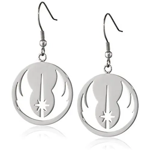 Star Wars Jewelry Jedi Order Stainless Steel Dangle Earrings (SALES1SWMD) Star Wars Jewelry Jedi Order Stainless Steel Dangle Earrings (SALES1SWMD)