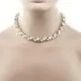 Gem Stone King 17 Inch White Cultured Freshwater Pearl & Blue Crystal Mash Necklace + Bracelet 6.5 Inch Gem Stone King 17 Inch White Cultured Freshwater Pearl & Blue Crystal Mash Necklace + Bracelet 6.5 Inch