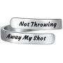 Kvekstio Hamilton Musical Jewelry Broadway Theater Gift Not Throwing Away My Shot Necklace Rise Up Charm Bracelet Ring for Teen Girls