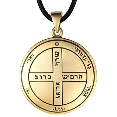 Bronze Sixth Pentacle of Jupiter Talisman for Protection Bronze Sixth Pentacle of Jupiter Talisman for Protection