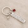 AKTAP Memorial Keychains for Loss of Loved One Cardinal Red Bird Jewelry When You See a Robin Flying Above Know That It’s a Loved One from Heaven Sending You Their Love