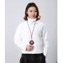 COOSTUFF ANNA Womens Pendant Necklace Wood Handmade Jewelry Long Rope Sweater Necklace for Woman