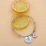 AKTAP Ohana Bracelet Ohana Forever for Always Ohana Jewelry with Hibiscus Flower Charm