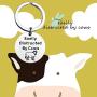 MAOFAED Funny Cow Gift Cow Lover Gift Cow Farmer Gift Easily Distracted by Cows Cows Farm Pet Pygmy Cows Gift