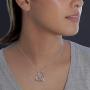 Dayna Designs Moose Heart Necklace - Sterling Silver Jewelry Small for Women/Girls