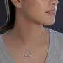 Dayna Designs Moose Heart Necklace - Sterling Silver Jewelry Small for Women/Girls Dayna Designs Moose Heart Necklace - Sterling Silver Jewelry Small for Women/Girls