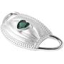 Shop LC Delivering Joy 925 Sterling Silver Mask Charms Pendant Diamond April Birthstone Simulated Gifts Fashion Jewelry for Women Nurses Doctors