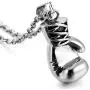 INBLUE Mens Stainless Steel Pendant Necklace Boxing Gloves -with 23 Inch Chain INBLUE Mens Stainless Steel Pendant Necklace Boxing Gloves -with 23 Inch Chain