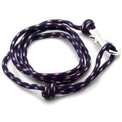 Heavstjer Fashion White Alloy Shark Tail Hook Colorful Rope Link Bracelet