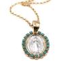 Miraculous Medal Necklace ''18 Inches'' Length Gold Filled Chain Religious Jewelry