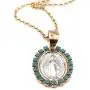 Miraculous Medal Necklace ''18 Inches'' Length Gold Filled Chain Religious Jewelry