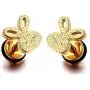 Stainless Steel Cute Rabbit Earrings Piercing Jewelry Screw Back Bunny Stud Earrings for Women Girls Stainless Steel Cute Rabbit Earrings Piercing Jewelry Screw Back Bunny Stud Earrings for Women Girls