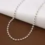 Greendou Fashion Jewelry 925 Sterling Silver 3mm Popcorn Beads Chain Necklace for Men Women (16 inch) Greendou Fashion Jewelry 925 Sterling Silver 3mm Popcorn Beads Chain Necklace for Men Women (16 inch)