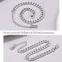 PROSTEEL Stainless Steel Bracelet for Men Women, Cuban Link Chain/Flat Box Chain, Black/18K Gold Plated, W:4.8mm/6mm/10mm/14mm, L:19cm to 22cm, Come Gift Box PROSTEEL Stainless Steel Bracelet for Men Women, Cuban Link Chain/Flat Box Chain, Black/18K Gold Plated, W:4.8mm/6mm/10mm/14mm, L:19cm to 22cm, Come Gift Box