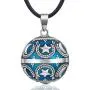 EUDORA Harmony Ball Moon and Star Music Chime Ball Pendant Necklace for Women Baby Girls Nice Jewellry Charming Gift, 45inch EUDORA Harmony Ball Moon and Star Music Chime Ball Pendant Necklace for Women Baby Girls Nice Jewellry Charming Gift, 45inch