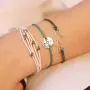 Aluinn Wave Bracelet for Women Adjustable Braided Rope Hand Bracelet Fashion Vsco Mountain Beaded Multilayer Surfer Strand Hand Catenary Hand Jewelry for Teen Girls