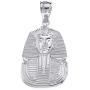 CaliRoseJewelry Sterling Silver Egyptian Pharaoh King TUT Pendant