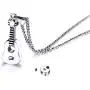 Starchenie Urn Guitar Pendant Necklace Ashes Holder in Stainless Steel for Men Women Starchenie Urn Guitar Pendant Necklace Ashes Holder in Stainless Steel for Men Women