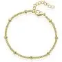 555Jewelry 2mm Stainless Steel Adjustable Ball Bead Bracelet for Women 7.5 Inch 555Jewelry 2mm Stainless Steel Adjustable Ball Bead Bracelet for Women 7.5 Inch
