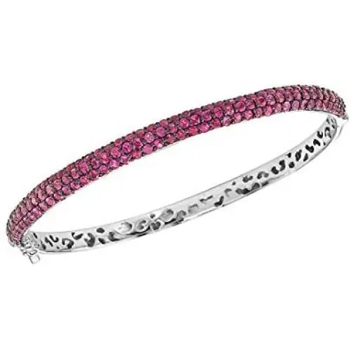 Effy Jewelry Ruby Bangle in 14K White Gold, 4.35 TWCIGS0J762RR