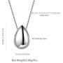 Aurora Tears Small Necklace Women 925 Sterling Silver Little Pendant/Earrings Dainty Jewelry