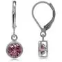 Silvershake Bezel Set 6MM Gemstone White Gold Plated 925 Sterling Silver Leverback Dangle Earrings Jewelry for Teens or Women Silvershake Bezel Set 6MM Gemstone White Gold Plated 925 Sterling Silver Leverback Dangle Earrings Jewelry for Teens or Women