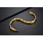 Magnetic Bracelet for Women,Beauty Therapy Titanium Magnetic Bracelets Pain Relief Bracelets Magnetic Clasp Women Free Link Removal Tool (Gold)