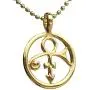 Male Female Soapstone Love Sex Icon Symbol Sign Prince Gold plated Pewter Unisex Womens Mens Boys Pendant Necklace Medallion Lucky Charm protection amulet for Men Women W Brass Ball Chain Male Female Soapstone Love Sex Icon Symbol Sign Prince Gold plated Pewter Unisex Womens Mens Boys Pendant Necklace Medallion Lucky Charm protection amulet for Men Women W Brass Ball Chain