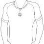 Bling Jewelry Large Religious Magen Judaic Jewish Hanukkah Star of David Pendant Necklace for Men for Bar Mitzvah 925 Sterling Silver