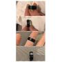 Shuremaster 6mm 8mm Tungsten Carbide Wedding Ring Band for Men Women Step Edge Black/Silver Engraved I Love You Comfort Fit 4-15