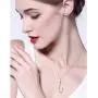 925 Sterling Silver Hawaii Fishing Fish Hook Pendant Necklace for Women Girls Gift