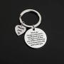 BAUNA You Made a Difference Gift Inspirational Thank You Jewelry Social Worker Gift You Made a Difference in So Many Lives We Appreciate You Key Ring