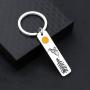 WSNANG Sun and Mountain Keychain Pine Tree Adventure Travel Jewelry Wanderlust Gift Adventure Gift for Outdoor Lovers Nature Lovers